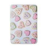 Valentinstag Herzkekse Badematte (Vorderseite Vertikal)