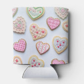 Valentinstag Herzkekse Dosenkühler (Rückseite)