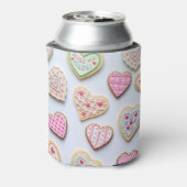 Valentinstag Herzkekse Dosenkühler (Kanne Rückseite)