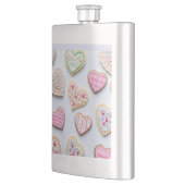 Valentinstag Herzkekse Flachmann (Links)