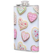 Valentinstag Herzkekse Flachmann (Links)