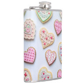 Valentinstag Herzkekse Flachmann (Rechts)