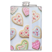 Valentinstag Herzkekse Flachmann (Rückseite)