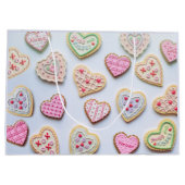 Valentinstag Herzkekse Große Geschenktüte (Rückseite)