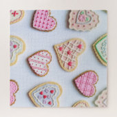 Valentinstag Herzkekse   Puzzle (Horizontal)