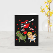 Valentinstag Herzklopfen und Spaß an der Puppe Karte (Gelbe Blume)