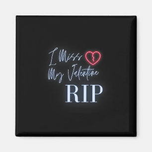 Valentinstag Herzliches Sehnen Ich Vermisse Meinen Magnet