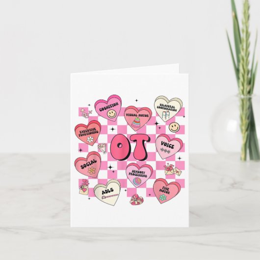 Valentinstag Herztherapeut Karte (Vorderseite)