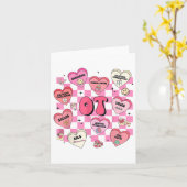 Valentinstag Herztherapeut Karte (Gelbe Blume)
