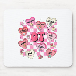 Valentinstag Herztherapeut Mousepad