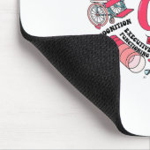 Valentinstag Herztherapeut Mousepad (Ecke)