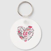 Valentinstag Herztherapeut Schlüsselanhänger (Vorderseite)