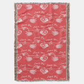 Valentinstag-Hintergrund Decke (Vorderseite Vertikal)