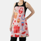 Valentinstag Hintergrund Schürze (InSitu)