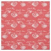 Valentinstag-Hintergrund Stoff (Muster)