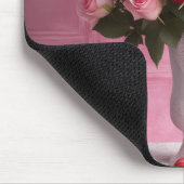 Valentinstag Hinzufügen benutzerdefinierter Textze Mousepad (Ecke)