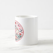 Valentinstag Hippo Hippopotamus Kaffeetasse (Mittel)