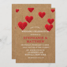 Valentinstag Hochzeit des Roten Herzens