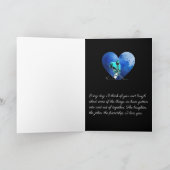 Valentinstag Hockey Grußkarte Karte (Innenseite)