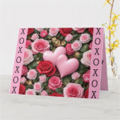 Valentinstag Honey Karte (Gelbe Blume)