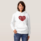 Valentinstag Hoodie (Vorne ganz)
