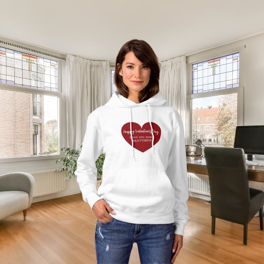 Valentinstag Hoodie
