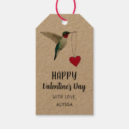 Valentinstag Hummingvogel Geschenkanhänger