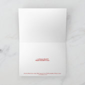 Valentinstag Hunde Grußkarte Feiertagskarte (Innenseite)