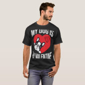 Valentinstag Hunde Männer Frauen T-Shirt (Vorne ganz)