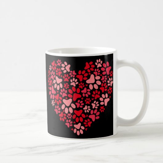 Valentinstag Hundebesitzer überaltern ln Kaffeetasse (Rechts)