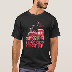 Valentinstag I Choo Wählen Sie Ihre Ausbilder T-Shirt