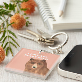 Valentinstag I Liebe, dass du viel bekommst Schlüsselanhänger