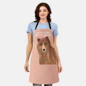 Valentinstag I Liebe, dass du viel bekommst Schürze (Getragen)