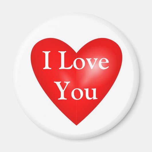 Valentinstag I Liebe Magnet (Vorne)