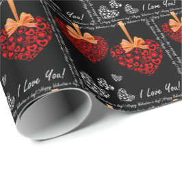 Valentinstag I Liebe Sie wackeln Papier Geschenkpapier