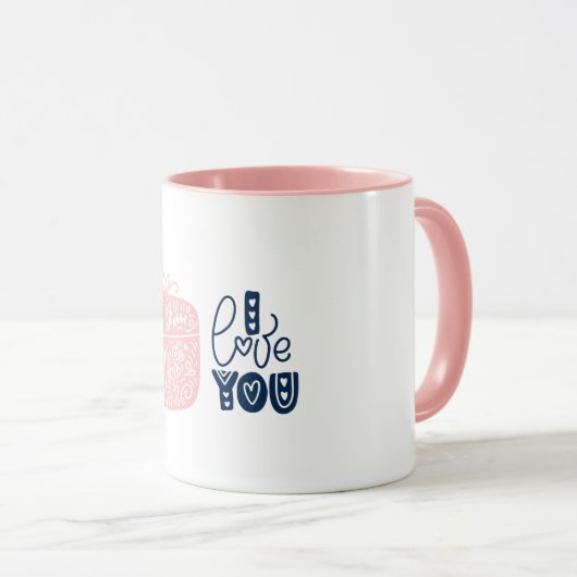 Valentinstag I Liebe Tasse (VorderseiteRechts)