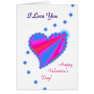 Valentinstag, ich Liebe dich, Regenbogenherz