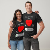 Valentinstag Ihr Herz ruft T-Shirt (Unisex)