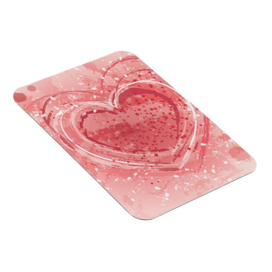 Valentinstag-Illustration Magnet (Rechte Seite)