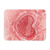 Valentinstag-Illustration Magnet (Horizontal)