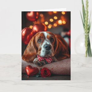 Valentinstag im Basset Karte