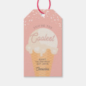 Valentinstag im coolsten Klassenzimmer Geschenkanhänger (Vorderseite)