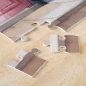 Valentinstag im Fenster "Vintage Liebe" Puzzle (Seite)