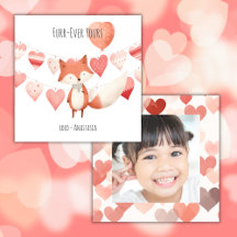 Valentinstag im Klassenzimmer, Niedliches Foxherz,