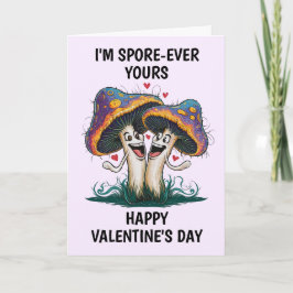 Valentinstag im Pilz Karte