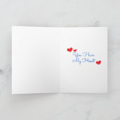 Valentinstag immer & für immer karte (Innenseite)