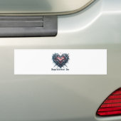 Valentinstag in abgeschirmten Käfigen Autoaufkleber (Auf Auto)