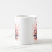 Valentinstag in Paris - Katzen - Tasse (Mittel)