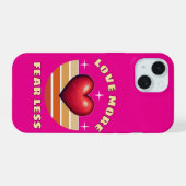 Valentinstag iPhone 15 Hülle (Rückseite (Horizontal))
