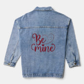 Valentinstag Jeansjacke (Rückseite)